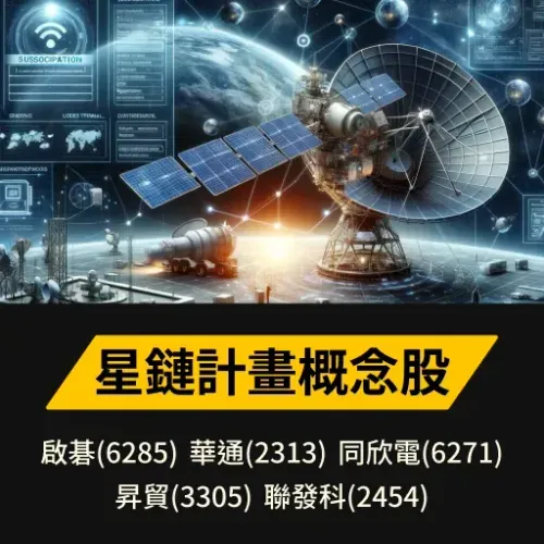 星鏈計畫(Starlink)概念股
