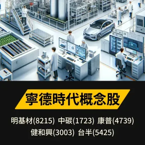 寧德時代概念股