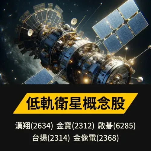 低軌衛星概念股