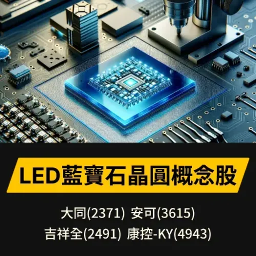 LED藍寶石晶圓概念股