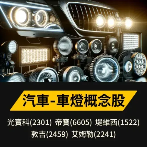 汽車-車燈概念股
