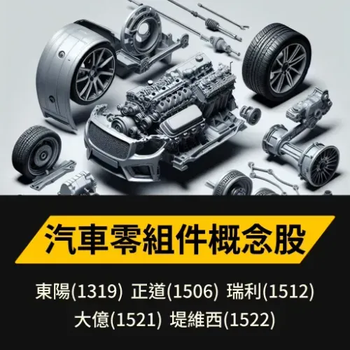 汽車零組件概念股