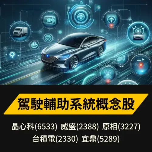 駕駛輔助系統(ADAS)概念股